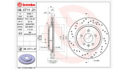 360406171501 Brzdový kotouč MAGNETI MARELLI