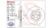 360406171801 Brzdový kotouč MAGNETI MARELLI