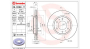 360406172801 MAGNETI MARELLI brzdový kotúč 360406172801 MAGNETI MARELLI