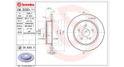 360406173501 MAGNETI MARELLI brzdový kotúč 360406173501 MAGNETI MARELLI