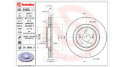 360406173901 MAGNETI MARELLI brzdový kotúč 360406173901 MAGNETI MARELLI