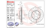 360406006902 Brzdový kotouč MAGNETI MARELLI