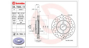 360406026002 Brzdový kotouč MAGNETI MARELLI