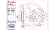 360406026402 Brzdový kotouč MAGNETI MARELLI