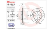 360406027702 Brzdový kotouč MAGNETI MARELLI