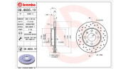 360406039302 Brzdový kotouč MAGNETI MARELLI