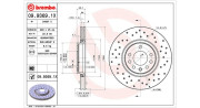 360406039702 Brzdový kotouč MAGNETI MARELLI