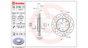 360406040502 Brzdový kotouč MAGNETI MARELLI