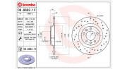 360406041502 Brzdový kotouč MAGNETI MARELLI