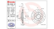 360406048102 Brzdový kotouč MAGNETI MARELLI