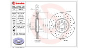 360406049302 Brzdový kotouč MAGNETI MARELLI