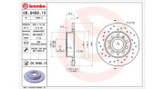 360406050802 Brzdový kotouč MAGNETI MARELLI