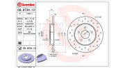 360406057902 Brzdový kotouč MAGNETI MARELLI