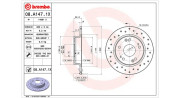 360406065502 Brzdový kotouč MAGNETI MARELLI