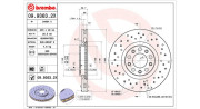 360406133002 MAGNETI MARELLI brzdový kotúč 360406133002 MAGNETI MARELLI