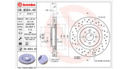 360406134002 Brzdový kotouč MAGNETI MARELLI