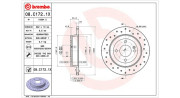 360406135002 Brzdový kotouč MAGNETI MARELLI