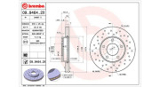 360406138002 Brzdový kotouč MAGNETI MARELLI