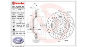 360406140002 Brzdový kotouč MAGNETI MARELLI