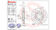 360406142002 MAGNETI MARELLI brzdový kotúč 360406142002 MAGNETI MARELLI