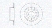 361302040115 Brzdový kotouč MAGNETI MARELLI