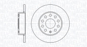 361302040117 Brzdový kotouč MAGNETI MARELLI