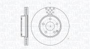 361302040148 Brzdový kotouč MAGNETI MARELLI