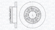 361302040159 Brzdový kotouč MAGNETI MARELLI