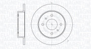 361302040207 Brzdový kotouč MAGNETI MARELLI