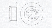 361302040259 Brzdový kotouč MAGNETI MARELLI