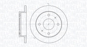 361302040265 Brzdový kotouč MAGNETI MARELLI