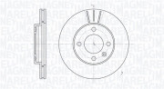 361302040268 Brzdový kotouč MAGNETI MARELLI