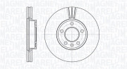 361302040316 Brzdový kotouč MAGNETI MARELLI