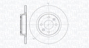 361302040327 Brzdový kotouč MAGNETI MARELLI