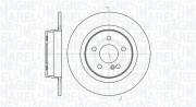 361302040339 Brzdový kotouč MAGNETI MARELLI