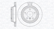 361302040358 Brzdový kotouč MAGNETI MARELLI