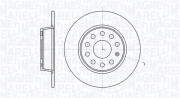 361302040367 Brzdový kotouč MAGNETI MARELLI