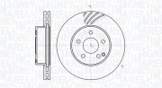 361302040558 Brzdový kotouč MAGNETI MARELLI