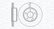 361302040572 Brzdový kotouč MAGNETI MARELLI