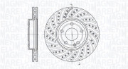 361302040614 Brzdový kotouč MAGNETI MARELLI