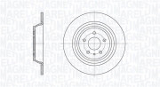 361302040654 Brzdový kotouč MAGNETI MARELLI