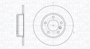 361302040664 Brzdový kotouč MAGNETI MARELLI