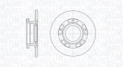 361302040710 Brzdový kotouč MAGNETI MARELLI