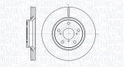 361302040745 Brzdový kotouč MAGNETI MARELLI