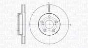 361302040763 Brzdový kotouč MAGNETI MARELLI