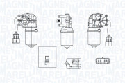 064370900010 Motor stěračů MAGNETI MARELLI