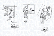 064371100010 MAGNETI MARELLI motor stieračov 064371100010 MAGNETI MARELLI