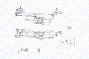 064377200010 MAGNETI MARELLI motor stieračov 064377200010 MAGNETI MARELLI
