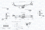 064351754010 Systém čištění skel MAGNETI MARELLI