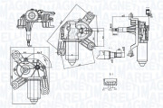 064070800010 Motor stěračů MAGNETI MARELLI